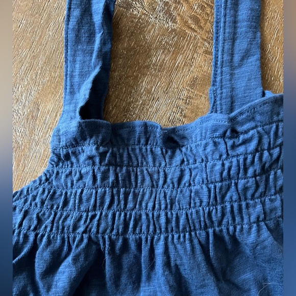 New with tags! Gap Kids Indigo Blue Sleeveless Cami Tank Top - Picture 4 of 4